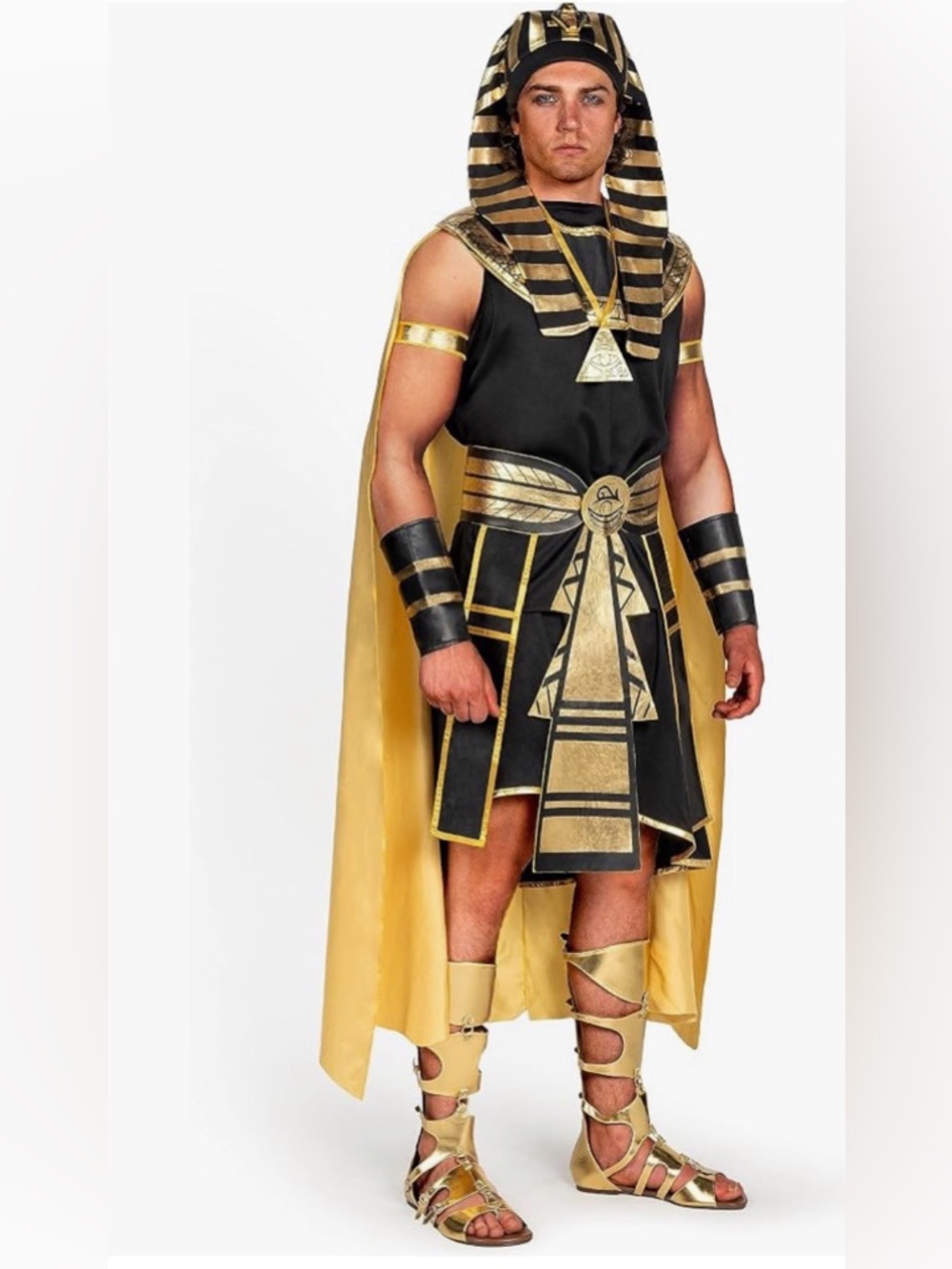 Spooktacular Creations Egypt King adult costume. NWT xl(38)